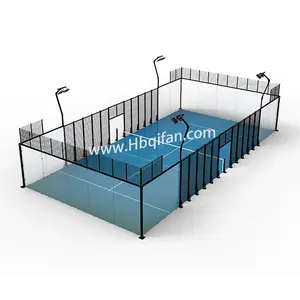 Nhà Máy Bán buôn phổ biến Paddle Tennis thiết bị toàn cảnh padel tòa che mái giá