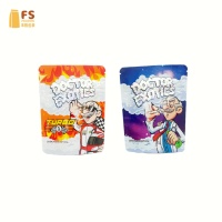 Op maat gemaakte staande pouch verpakkingen met afscheurpunt en CR-rits voor gedroogd fruit en trailmix
