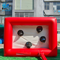 Offre Spéciale taille personnalisée sport de plein air gonflable jeux de plein air jeu de basket-ball jeu de Structure gonflable pour les enfants