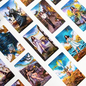 Nouveauté 2026 : 700 styles de cartes de tarot anglaises, cartes Oracle en gros, jeux de cartes de tarot espagnoles pour divination et jeux de société, usage intérieur - Product Image 6