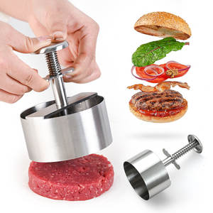 Burger Maker <span class=keywords><strong>Hamburger</strong></span> torty Maker in acciaio inox <span class=keywords><strong>Hamburger</strong></span> <span class=keywords><strong>pressa</strong></span> Smash Burger Burger - Product Image 3