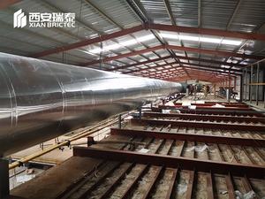 Erdgas-Tunnelofen für Tonziegel: <span class=keywords><strong>Design</strong></span> und Bau mit Ziegelherstellungsmaschine - Product Image 2