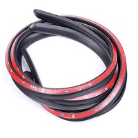 Burlete de goma EPDM para pilar B de coche, protector de borde de puerta, antiviento, antipolvo, insonorizado para camión, SUV, MPV