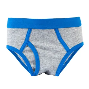 OEM ODM Custom Teen Boys Underwear Model Boys Underwear Boxer Briefs Comfortable Panties Kids High Quality Briefs