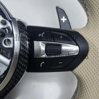 Volant de direction en cuir et fibre de carbone au design unique pour BMW F10 F30 F90 F01 F02 F12 F13 F90 Série 3 4 5