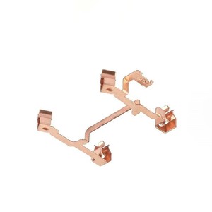 Terminal de Contacto de Cobre Estampado de Precisión, Resorte de Bronce Fosforoso, Piezas Eléctricas Personalizadas Estampadas, Machinadas para Conectores de Alimentación - Product Image 6