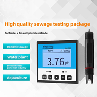Contrôleur de pH BINGSHENG, testeur ORP, sonde numérique, électrode, détecteur de pH industriel en ligne, RS485, boîtier en plastique, OEM