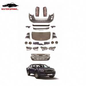 Rejilla de parachoques de capó de alta calidad, Kit de cuerpo de luz trasera de faros LED para ISUZU 2012-2018, actualización de conversión <span class=keywords><strong>D</strong></span>-max a <span class=keywords><strong>2021</strong></span> BodyKit - Product Image 4