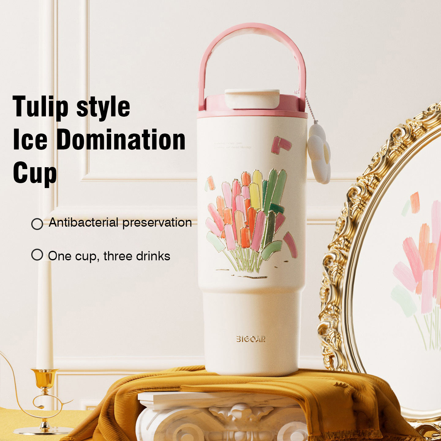 A cluster of flowers blooming in splendor