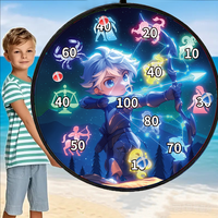 Jeu de fléchettes populaire pour enfant à thème Constellation de 72cm avec boules collantes Interaction parent-enfant ensemble de jouets de jeu acrobatique multijoueur