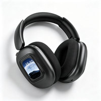 Audífonos Inalámbricos Over-Ear ANC Hybrid BT 6.0 con Cancelación Activa de Ruido, Batería Reemplazable, Resistentes al Agua IPX5, Dinámicos para Deportes y Viajes