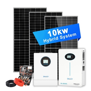 SNADI 5KW 20KW Système solaire complet hors réseau 10KW pour maison, kit complet de stockage d'énergie solaire domestique 12KW - Product Image 1