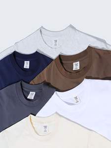 T-shirts vierges personnalisés Offre Spéciale bon marché pour hommes T-shirt de gymnastique décontracté à épaules tombantes de haute qualité et respirant à séchage rapide pour hommes - Product Image 2