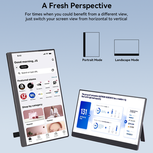 14 Inch FHD Portable Gaming Monitor 60Hz Refresh Rate 4ms Response for Competitive Gaming on Laptop or <b>Console</b> Portable Monitor - Product Image 4