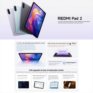 Nueva Tablet <span class=keywords><strong>Redmi</strong></span> <span class=keywords><strong>Pad</strong></span> 2 Original de <span class=keywords><strong>6</strong></span>+128 GB, Pantalla de 11 Pulgadas 2.5K 90 Hz, Helio G100-Ultra Octa Core, Batería de Larga Duración de 9000 mAh, HyperOS 2 - Product Image 2
