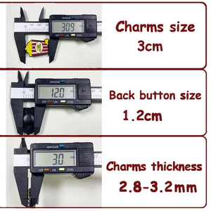 Nouveaux accessoires en PVC pour sabots, bracelets et charms en caoutchouc <span class=keywords><strong>Rugrats</strong></span>, motif dessin animé mignon, pour enfants, vente en gros - Product Image 6