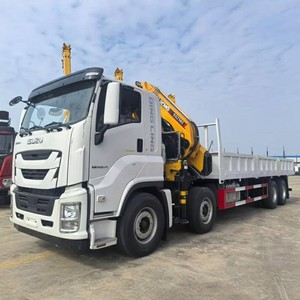 รถบรรทุก ISUZU GIGA 8X4 ใหม่ ขนาด 14 ตัน 16 ตัน พร้อมเครนติดรถแบบพับได้ เครนบูมแบบเคลื่อนที่ได้ สำหรับขาย - Product Image 6