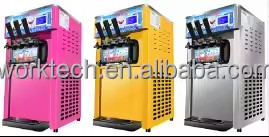 Trung Quốc Nhà Máy Giá thương mại <span class=keywords><strong>Ice</strong></span> <span class=keywords><strong>Cream</strong></span> <span class=keywords><strong>Maker</strong></span> Máy 3 hương vị mềm <span class=keywords><strong>Ice</strong></span> <span class=keywords><strong>Cream</strong></span> với sữa chua sữa sô cô la để bán - Product Image 5