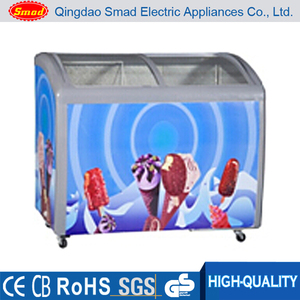 Xs-150 Flat Glass Door Mini Chest <b>Freezer</b> with Lock Xs-150 Chest <b>Freezer</b> - Product Image 5