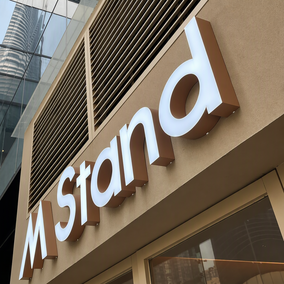 Custom 3D Stainless Steel LED Channel Letters Frontlit Sign for Outdoor ...