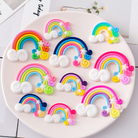 Sucettes en résine sexy à dos plat, Cabochons arc-en-ciel Kawaii, artisanat décoratif Diy, bricolage