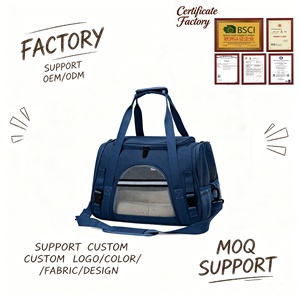 Bolsa de Transporte <span class=keywords><strong>para</strong></span> Mascotas Personalizable con Logotipo/Color, Bolsa de Viaje Resistente y Portátil con <span class=keywords><strong>Cinturón</strong></span> de Seguridad <span class=keywords><strong>para</strong></span> Auto y Correa <span class=keywords><strong>para</strong></span> Equipaje, Bolsa Multifuncional <span class=keywords><strong>para</strong></span> Mascotas - Product Image 2
