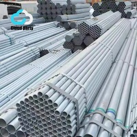 Harga Pipa Gi 1 1/2 inci, Besi Tubular S355, Penyangga Pipa Perancah Galvanis 1,5 inci, Produksi Modern