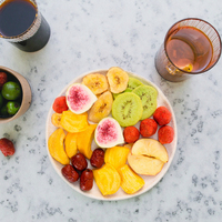 Hoogwaardige zoete gedroogde fruitmix, 8 gemengde bulkverpakkingen, ISO-gecertificeerd, Tianbai merk, stijlvolle gepersonaliseerde verpakking, 1kg zakken