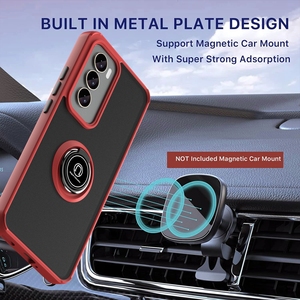 Coque de téléphone antichoc avec béquille et anneau métallique, protection intégrale hybride pour OPPO Reno <span class=keywords><strong>12</strong></span> - Product Image 6