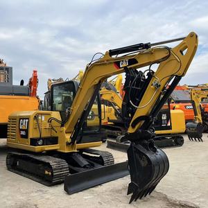 Mini-excavatrice sur chenilles Cat 306E2 à faible consommation de carburant, de haute qualité, hydraulique, pour travaux de terrassement et construction, d'occasion - Product Image 4
