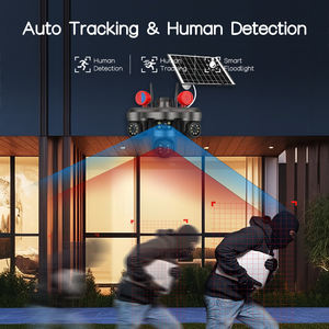 كاميرا V380 الأكثر مبيعًا تعمل بشريحة 4G وبطارية قابلة للشحن تعمل بالطاقة الشمسية، مقاومة للماء IP66، للأمن الخارجي مع 3 شاشات - Product Image 3