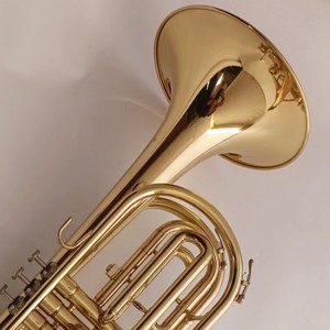 工厂批发Hameleon B平低音行进长号初级黄铜制成，用于乐队娱乐表演 - Product Image 3