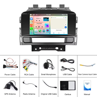 Autoradio Android Podofo 4+64G 7'' pour Buick/Opel Astra J 2011-2012, autoradio Android Auto CarPlay sans fil, IPS DSP intégré 2
