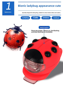 Juego de luces LED para bicicleta, luz delantera de seguridad para conducción nocturna, lámpara trasera, soporte de silicona impermeable, manillar, accesorio universal para bicicleta - Product Image 5