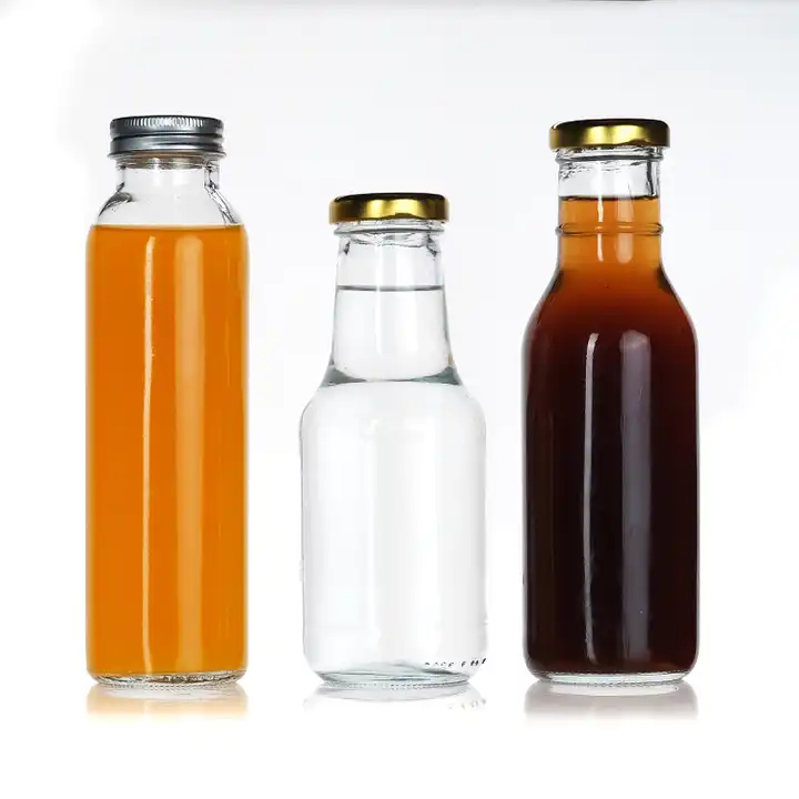  Glass Bottles for Juicing 16oz Reusable Glass Bottles