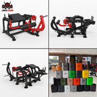 Machine à flexions de jambes allongées pour l'entraînement des ischio-jambiers avec support corporel ergonomique rembourré pour les centres de fitness commerciaux