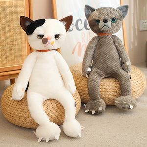 Gato de peluche único Ragdoll Siamés Birman británico gato de Pelo Corto Americano exótico de pelo corto <span class=keywords><strong>persa</strong></span> muñeco de peluche para niños - Product Image 3