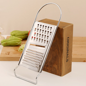 Multi Functional Kitchen Grater Stainless Steel <b>Vegetable</b> Grater For Radish Potato Cucumber With Handle And <b>Stand</b> - Product Image 1