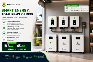 Système d'énergie solaire hybride 5kW 10kW 20kW 30kW 40kW avec application Wi-Fi 50kW 60kW 70kW 80kW pour usine - Product Image 2