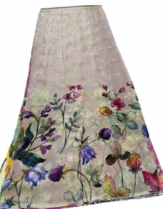 ผ้าชิญอนพิมพ์ลายดิจิทัลคุณภาพพรีเมียม น้ำหนักเบา 150 GSM สำหรับตัดเย็บเสื้อผ้าและชุดเดรส - Product Image 2