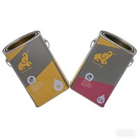 Kit de vernis et durcisseur 2K à séchage rapide pour réparation automobile rapide