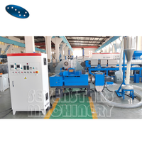 Ligne de production de granulés de plastique mini et compacte Sevenstars à prix d'usine pour le recyclage des films PP et PE – Transformation des déchets en granulés