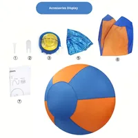 Balle de pâturage interactive durable pour animaux de compagnie en plein air, en tissu Oxford, gonflable, auto-lanceuse, pour l'entraînement et l'exercice des chiens, des moutons et des chevaux