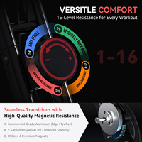Prix d'usine Cycle Machine d'exercice pliable Home Gym Bicyclette Mini vélo d'exercice
