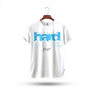 เสื้อยืดผู้ชายลำลอง ผ้าฝ้าย 100% ระบายอากาศได้ดี เป็นมิตรกับสิ่งแวดล้อม ทรงปกติ น้ำหนัก 200 กรัม แขนสั้น พิมพ์ลายดิจิทัล - Product Image 2