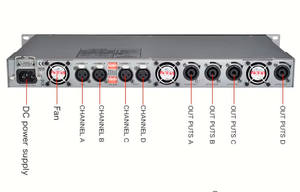 <span class=keywords><strong>เพา</strong></span><span class=keywords><strong>เวอร์</strong></span>มินิ 6S 600 วัตต์ 600W <span class=keywords><strong>คลาส</strong></span> <span class=keywords><strong>ดี</strong></span> 1U เครื่องขยายเสียง 4 แชนแนล - Product Image 6