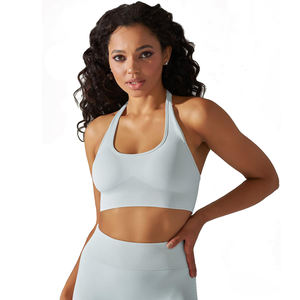 High Quality Custom Logo Women's Sexy Plus Size Yoga Bra Backless Running Sports Fitness Sports Yoga Bra - Product Image 5