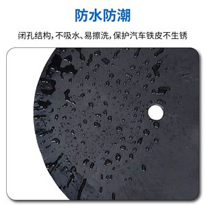 Car Soundproof Panel Sound Insulation Cotton 72Cm <b>Black</b> For Spare Tire Compartment Wheel Arch Custom Thickness - Product Image 3