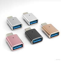Nouvel adaptateur OTG USB Type C femelle vers USB 3.0 A mâle pour chargeur de téléphone, batterie externe et chargeur de voiture