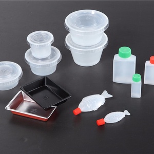 Bouteille/Plat/Bol en Plastique en Forme de Poisson pour Sauce Soja de Sushi, Jetable, 1 <span class=keywords><strong>oz</strong></span> - Product Image 1